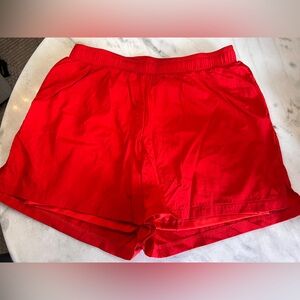 Vitality Vibrant Red Shorts - medium
